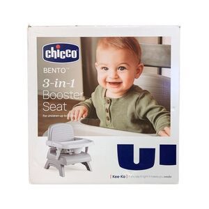 Chicco Bento 3-in-1 Booster Seat For Children Up To 50 Lbs. (Oyster)